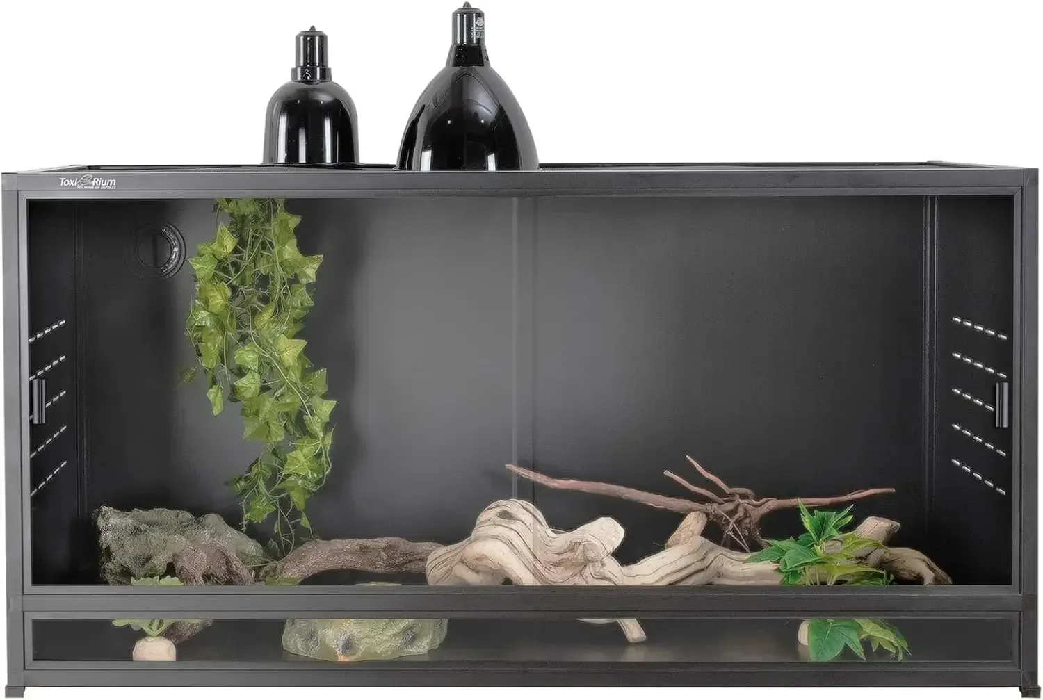 Reptile Terrarium 120 Enclosure Breeding Tank Bearded Dragon Gecko Lizard Snake Wide Breeding Lounge nest acrylic boxformicarium