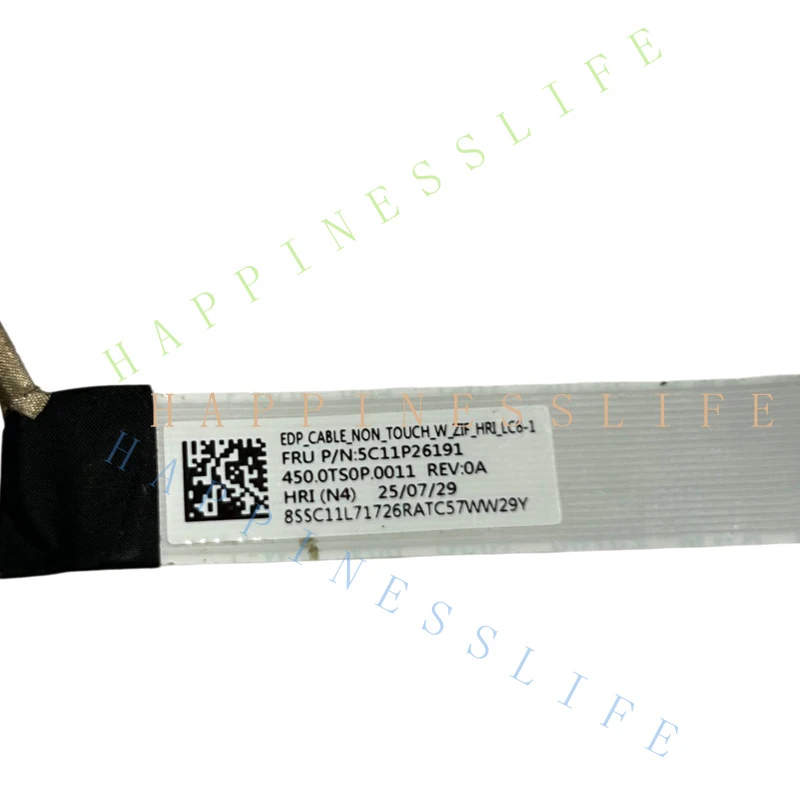 Y... 5C11P26191 New LCD EDP Cable Non Touch 30Pin For ThinkPad L16 Gen 1 21L3 21L4