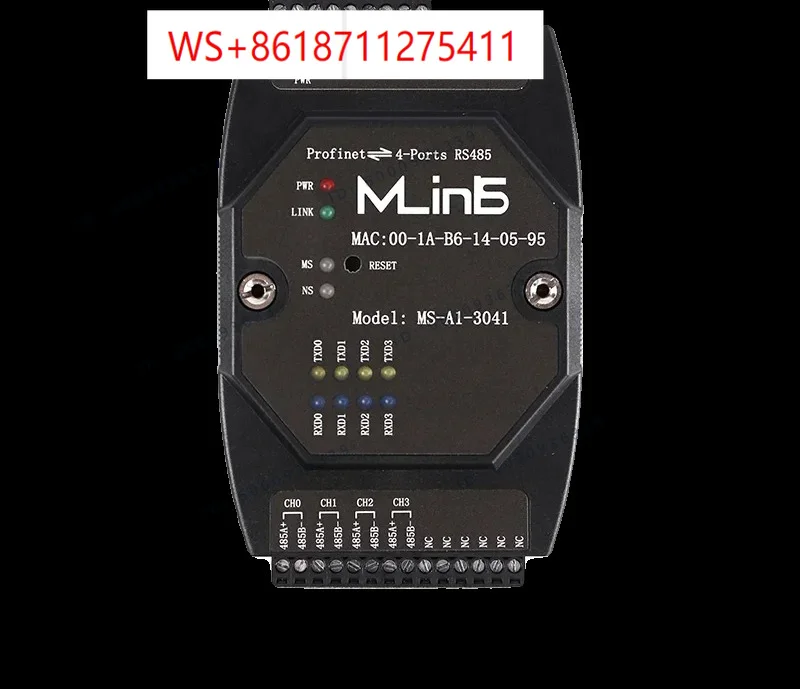 485RTU gateway No programming required PN  to each other 4-way synchronous acquisition