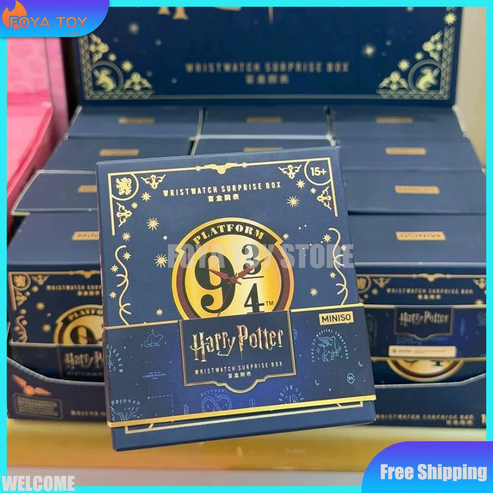 Neue Original Harry Potter Serie Blind Box Uhr Mystery Box Harry Potter Armbanduhr Ornament Geschenk Spielzeug Merchandise Trendiges Spielzeug
