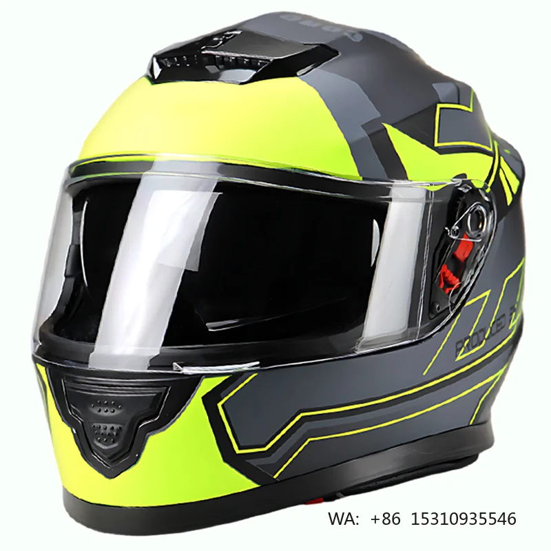 

Factory Direct Sales Casque Moto Full Face Motocross Helmet ABS Shell Motorbike Helmet Motorcycle Helmet