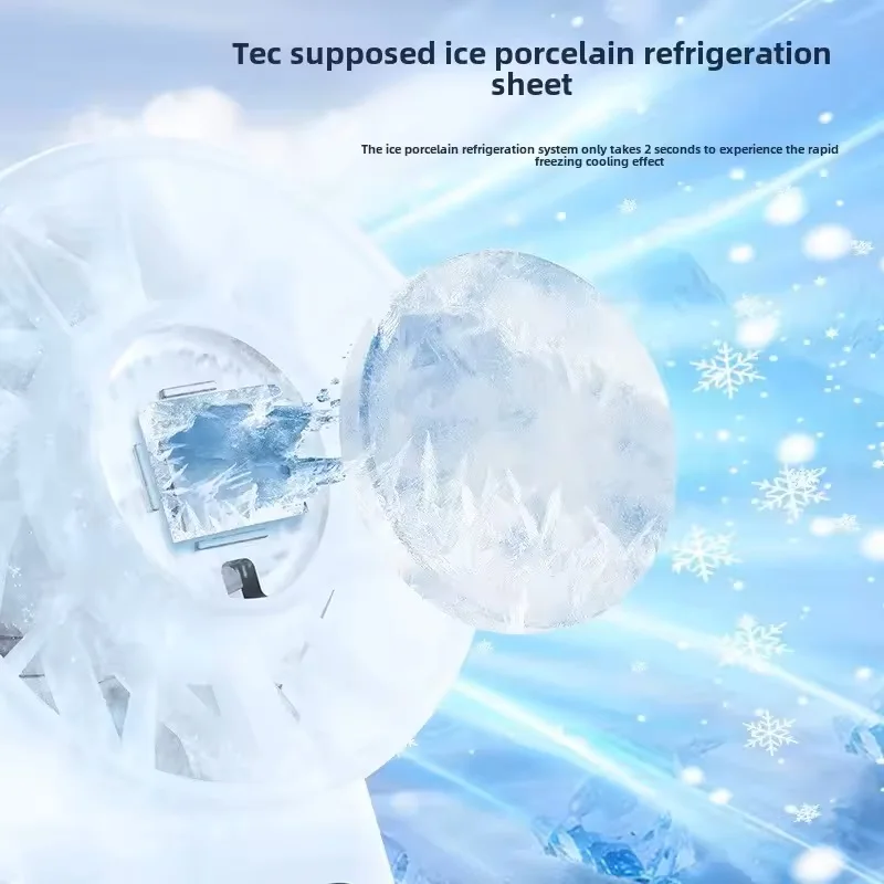 Xiaomi مروحة تبريد مراوح محمولة USB قابلة للشحن مروحة صغيرة محمولة LED شاشة ديجيتال للسفر والتخييم في الهواء الطلق