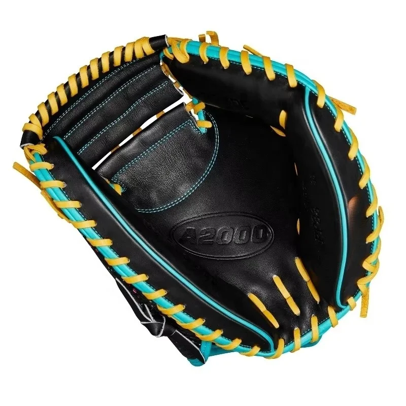 LJ Sports custom G-042 leather durable professional baseball glove for first basemen, adult right-hand infielders