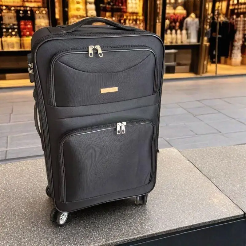 Valigia da viaggio in tessuto bue con password Lo Borsa da viaggio per studenti da 20 pollici 24 pollici ex Borsa da trasporto Valigia con rotelle