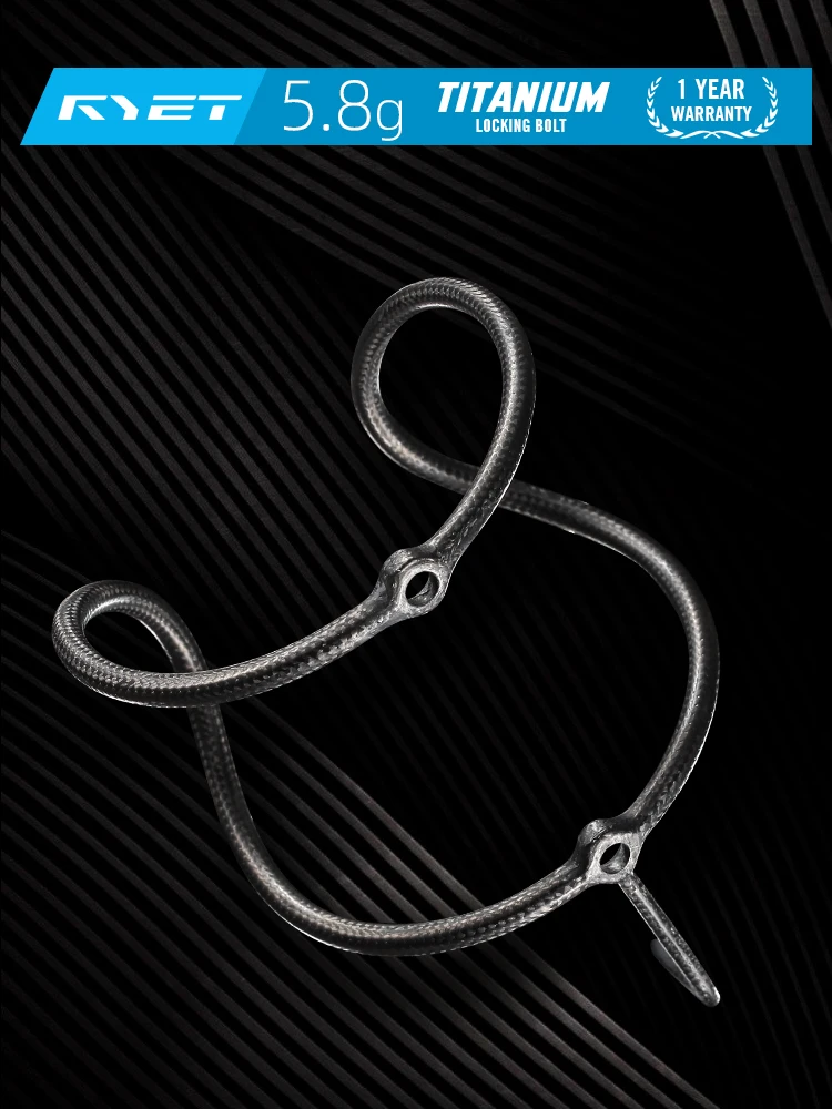 AliExpress RYET Carbon Bike Bottle Cage 5.8g Handcrafted Raw HM Carbon Fiber with Titanium Bolt Bracket for Road Mountain Bicycle Parts