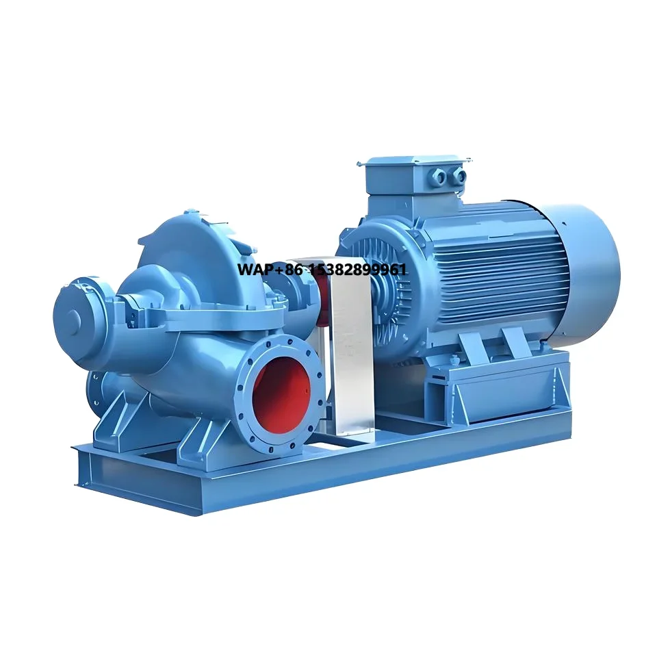 

Corrosion Resistant Centrifugal Industrial Pumps Drainage Water Hydropower Station Seawater Double Suction Pump with Split Case
