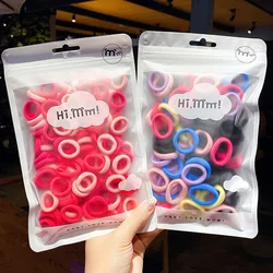 2Bag Baby Girl Elastic Hair Bands Multicolor Kids Ponytail Holder Rubber Bands Children Hair Ring Hair Accessories