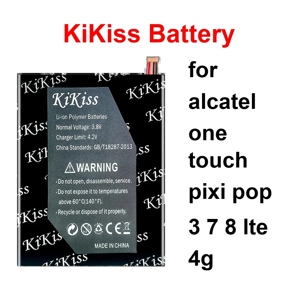 

Tlp032b2 Tlp032bd Tlp041c2 / Tlp041cc Tlp028ad Tlp028ac Tlp028a2 For Alcatel One Touch Pixi Pop 3 7 8 Lte 4G Battery