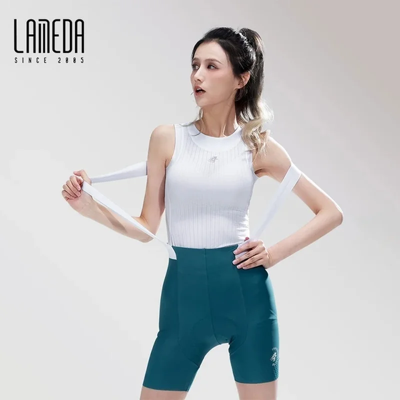 LAMEDA Cycling Vest Women Quick-drying Breathable Comfortable Sweat-wicking Shirt MTB Road Bike Top Bicycle Jersey