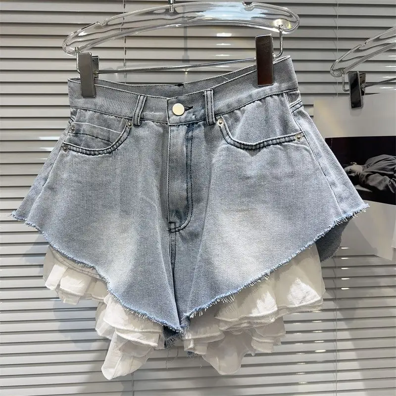

Pantalones Cortos De Mujer Short Jeans Women Harajuku Шорты Denim Shorts High Waist Short Pants Women Femme Y2k
