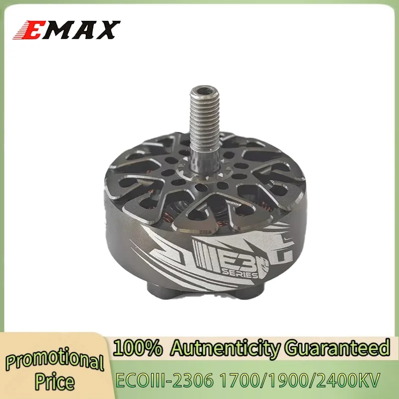 

EMAX ECO III Series 2306 3-6S 1700KV 1900KV 2400KV Brushless Motor for RC Models Multicopter FPV DIY Racing Parts