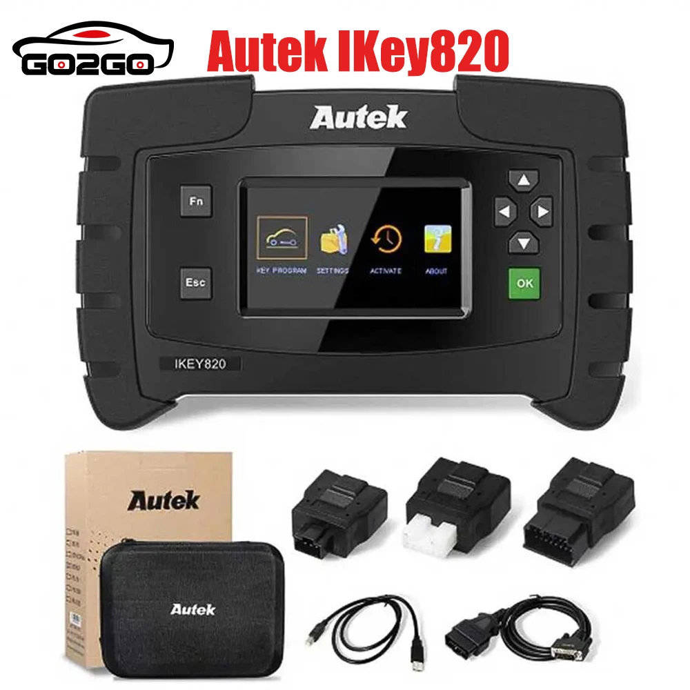 Оригинальный Автомобильный ключ Autek IKey820 OBD2, Автомобильный ключ, программатор, Универсальный профессиональный инструмент, Автомобильный сканер, диагностика ikey 820