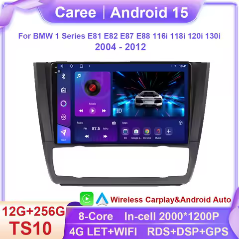 For BMW 1 Series E81 E82 E87 E88 116i 118i 120i 130i 2004 - 2012 5G Multimedia BT Stereo IPS Android Car GPS DVD Player Radio 4G