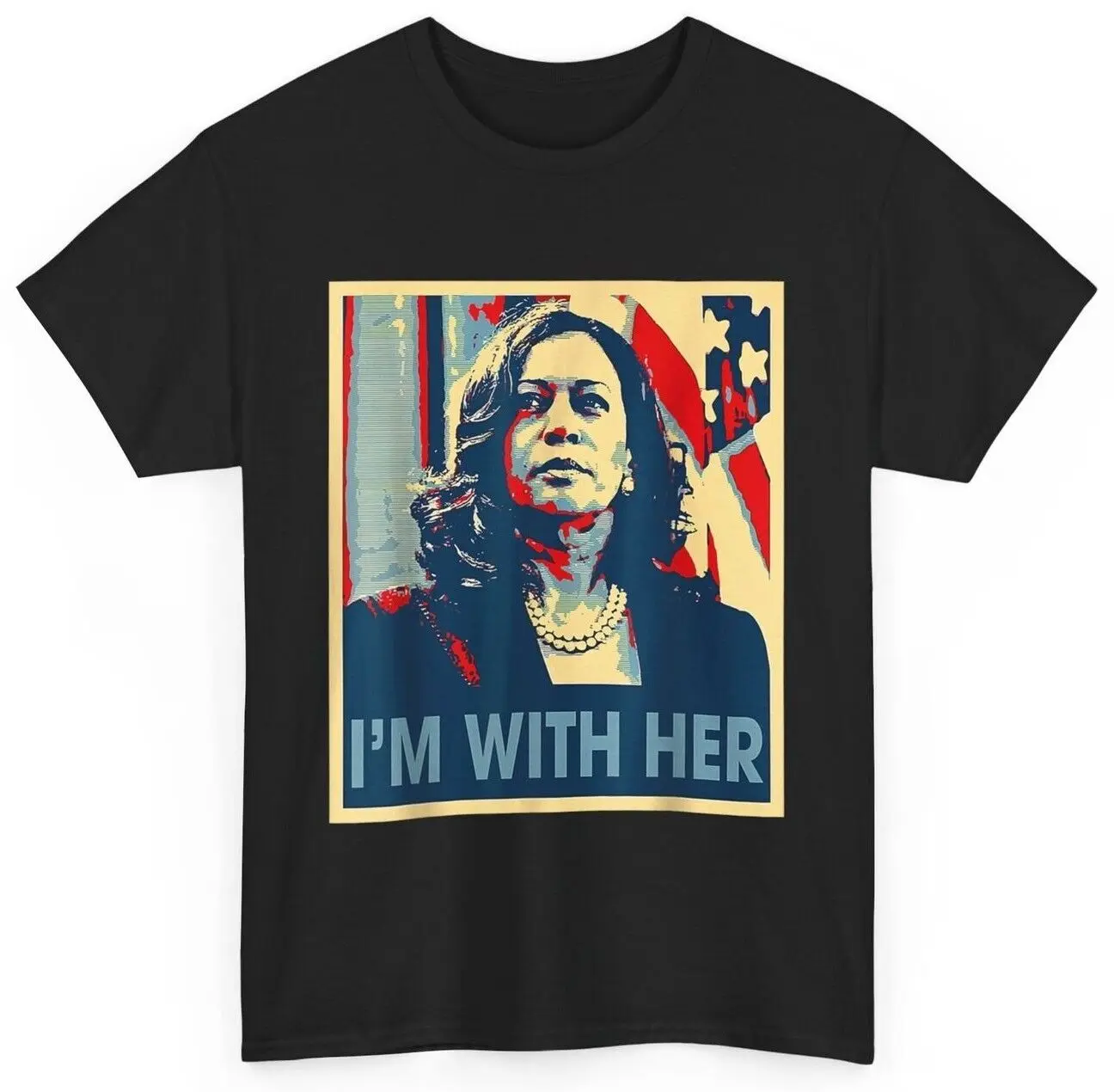 Kamala Harris Shirt, USA 2024 Election Shirt, I'M With Her Kamala Shirt