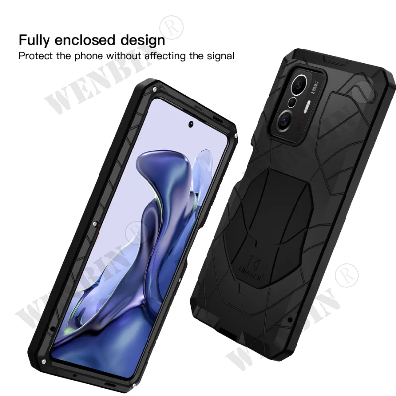 Aluminum Metal Case For Xiaomi 11T Pro 10T Pro Lite Poco X3 Pro NFC Redmi Note 10 Pro Cover Shockproof Shell Coque Funda