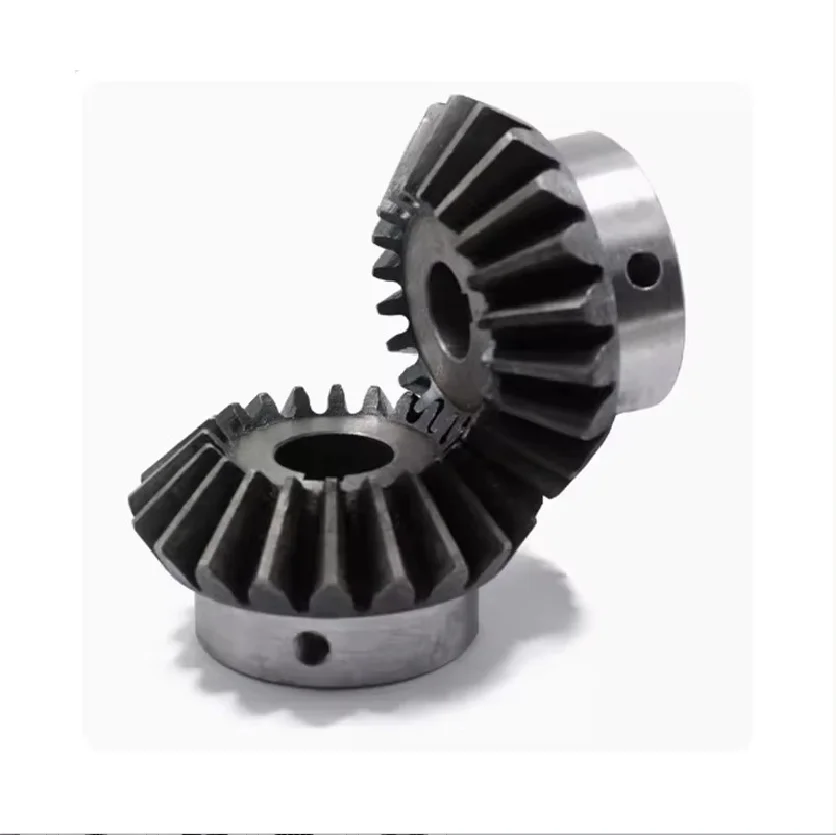 1pcs 3Mod30T Bore 20/22/25/28/30/32/35/40/45/48/50mm Bevel Gear 90 Degree Carbon Steel Hard Tooth 1 To 1 Bevel Gear Cnc Machine