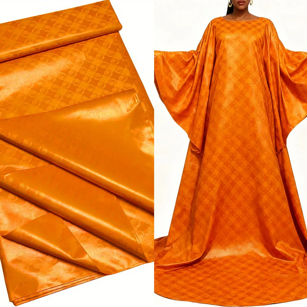 

5-ярдовая кружевная ткань Bazin Riche, парча, африканская кружевная ткань, кружевная ткань Bazin Riche с ароматом