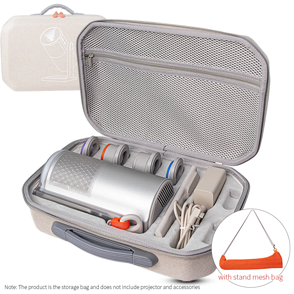 

Hard EVA Projector Storage Bag for XGIMI Play6 Projector Protect Box Play 6 Portable Bags Travel Carrying Case Stand Mesh Bag