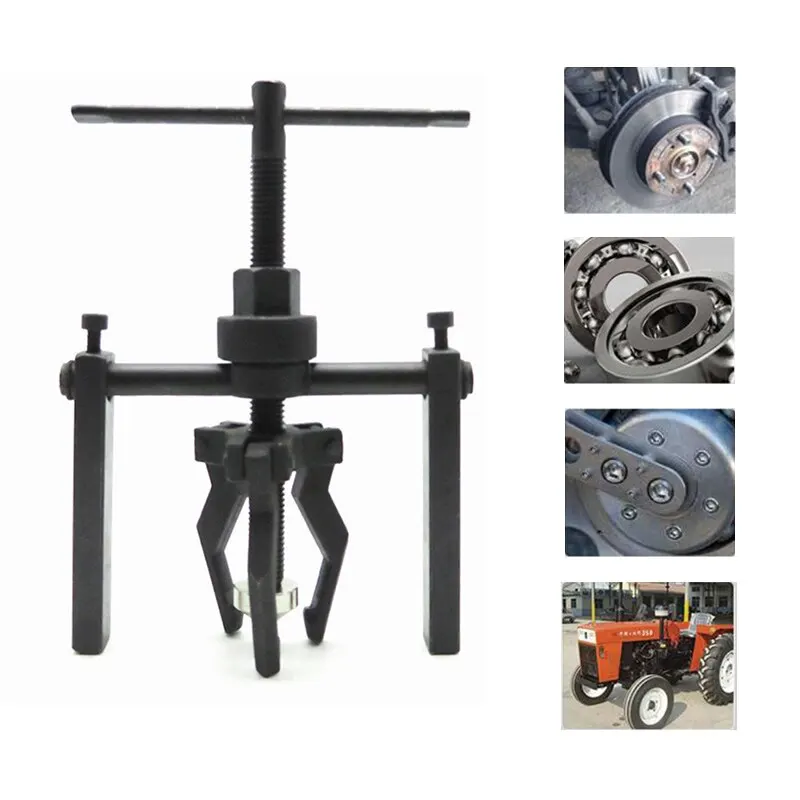 Car Inner Bearing Puller Gear 3-Jaw Extractor Automotive Repair Tool Kit Labor-saving Car Separation Bearing Device Tools