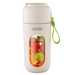 Portable Cup Juicer 12 Blades 2 Motors 1500mAh*2 Small Home Electric Fruit Blender  Wireless Automatic Juicer