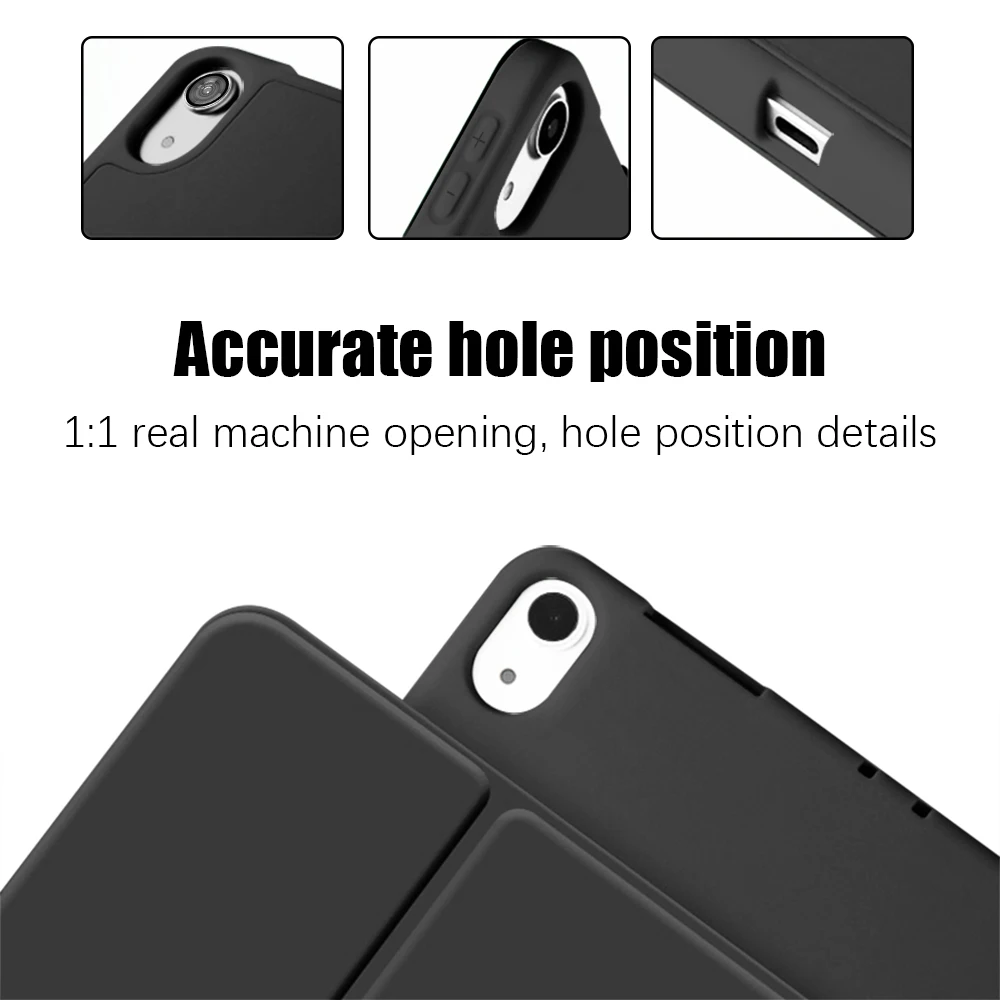 For iPad A16 11th/10th Gen Pro 11/13 M4/M5 Pro 12/9 Air 11 M3 2025 Air 4/5 7th/8th/9th 10.2 Cover Fund Anti-drop Protection Case view 5