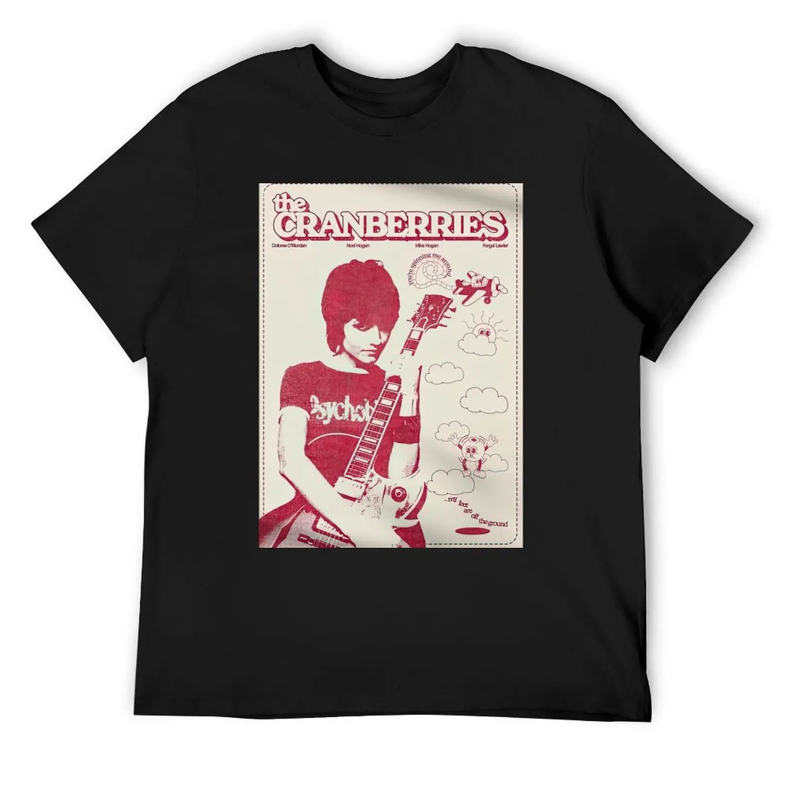 

The Cranberries Poster - Music Poster T-Shirt vintage t shirts kawaii clothes summer tops sweat shirts, men