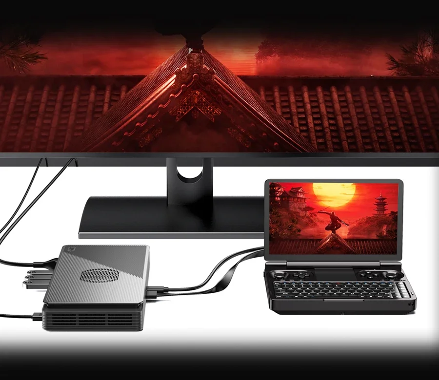 GPD-Mini console de jeu portable WIN 2024 AMD R7 8840U, 32 Go de RAM, 1 To, 2 To, SSD, système Windows 11, ordinateur portable