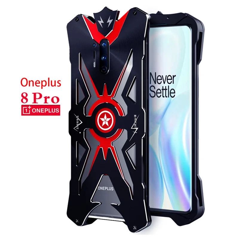 

Для Oneplus 8 Pro оригинальный ударопрочный сверхпрочный армированный металлический алюминиевый чехол для Oneplus 8/oneplus 8 Pro