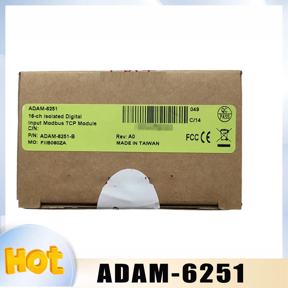 For Advantech ADAM-6251 16 isolated digital input ADAM-6251-B supports ModbusTCP