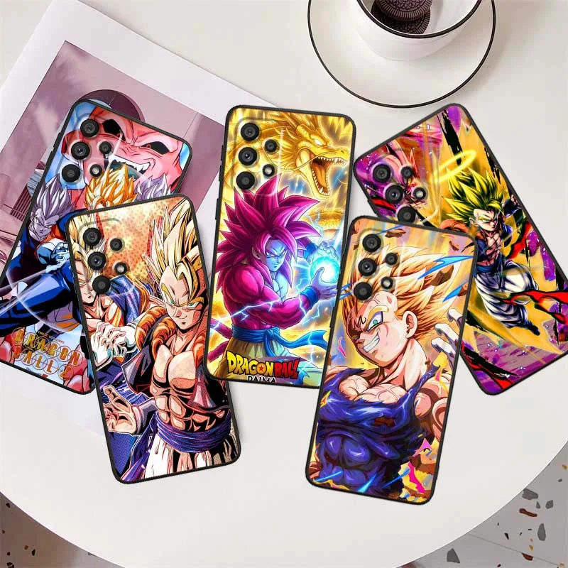 

Dragon Ball Vegeta Phone Case For Samsung A42 A41 A35 A34 A33 A32 A25 A24 A23 A21s A04 A03 Note 20 Ultra 5G Black