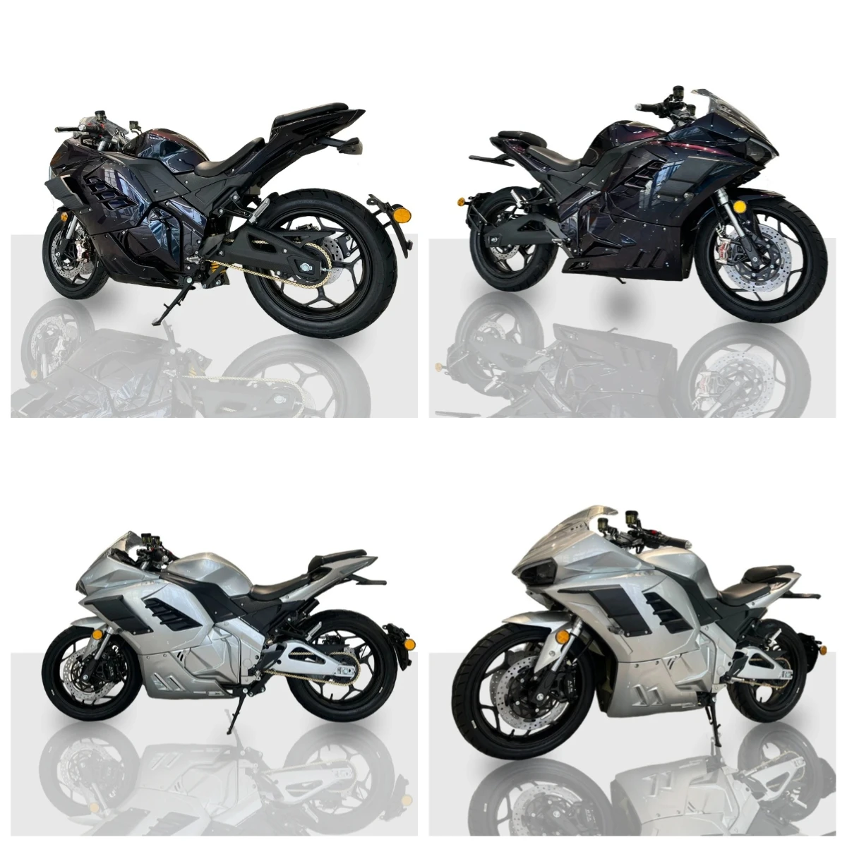 

STLF Luyuan Motorcycle Hot Sell Chain Motor 72v60ah-120ah Lithium 4000W Electric Motorcycle With 240km Range