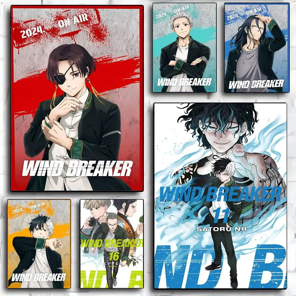 Anime WIND BREAKER Good Quality Prints And Posters Vintage Room Bar Cafe Decor Home Decor