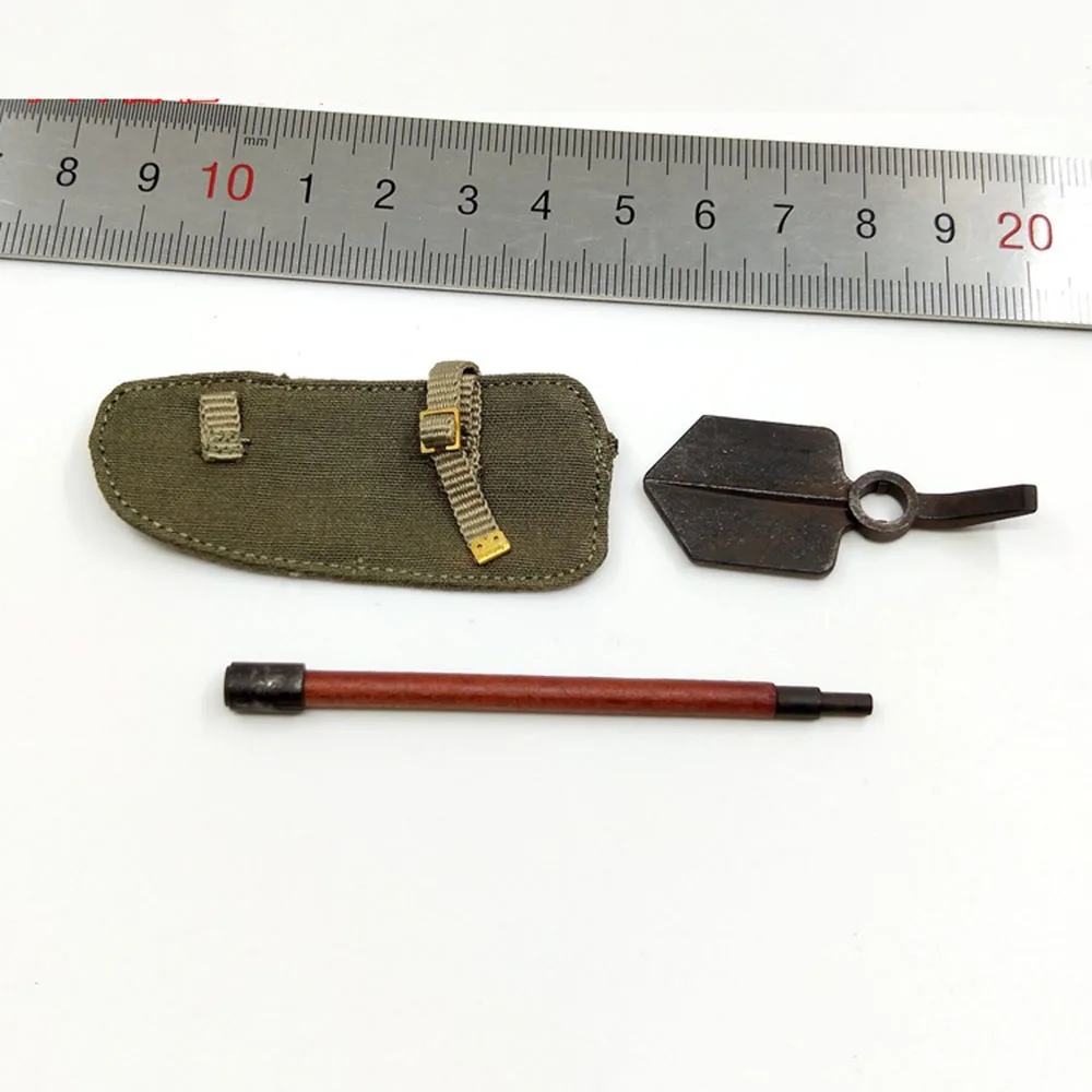 

UJINDOU UD9013 1/6 WWII Series The British Commandos Of Year 1944 Military Shovel Handle Head Chest Hang Vest Accessories Model