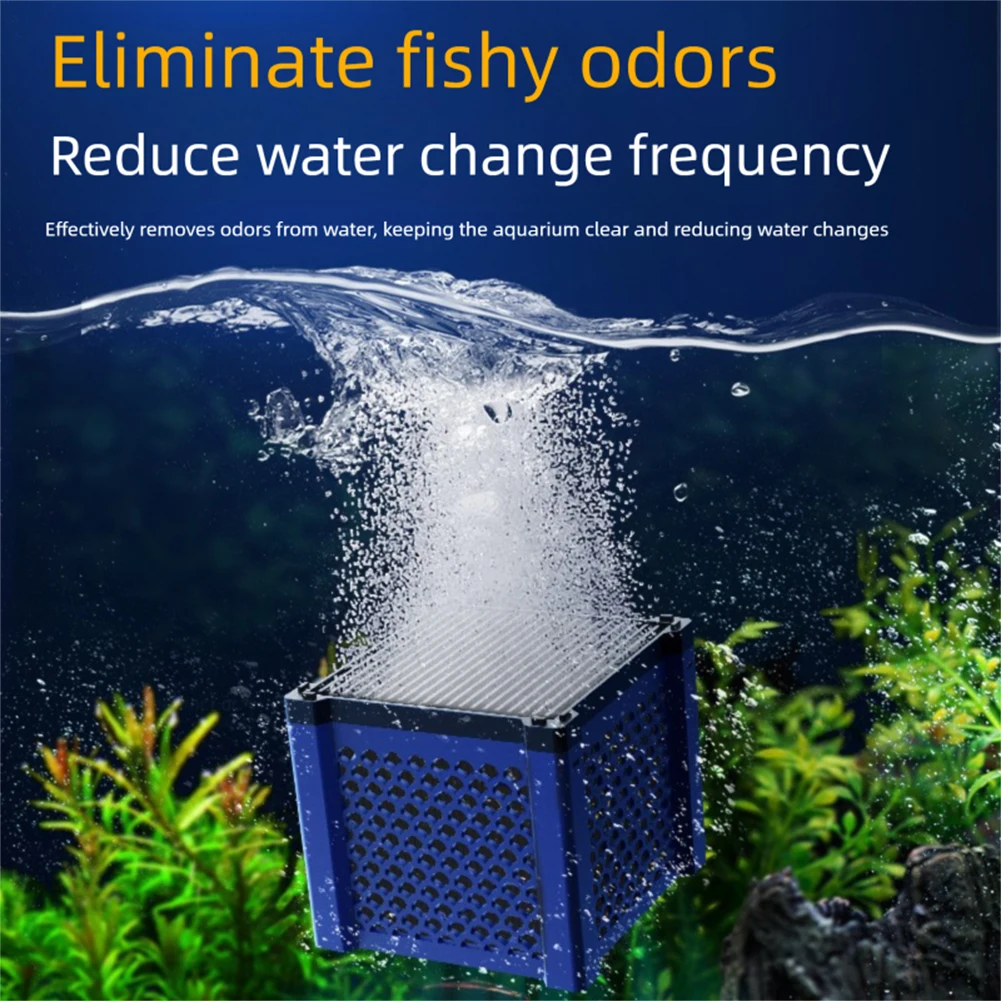 

AquaPurify Filter Cubes For Aquariums Improve Water Quality In Fish Tank For Pond