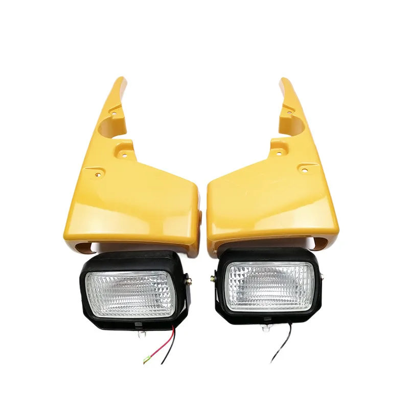 For Caterpillar cat 320d/324d/326d/330d/336d cab roof lampshade tool headlight bracket excavator accessories