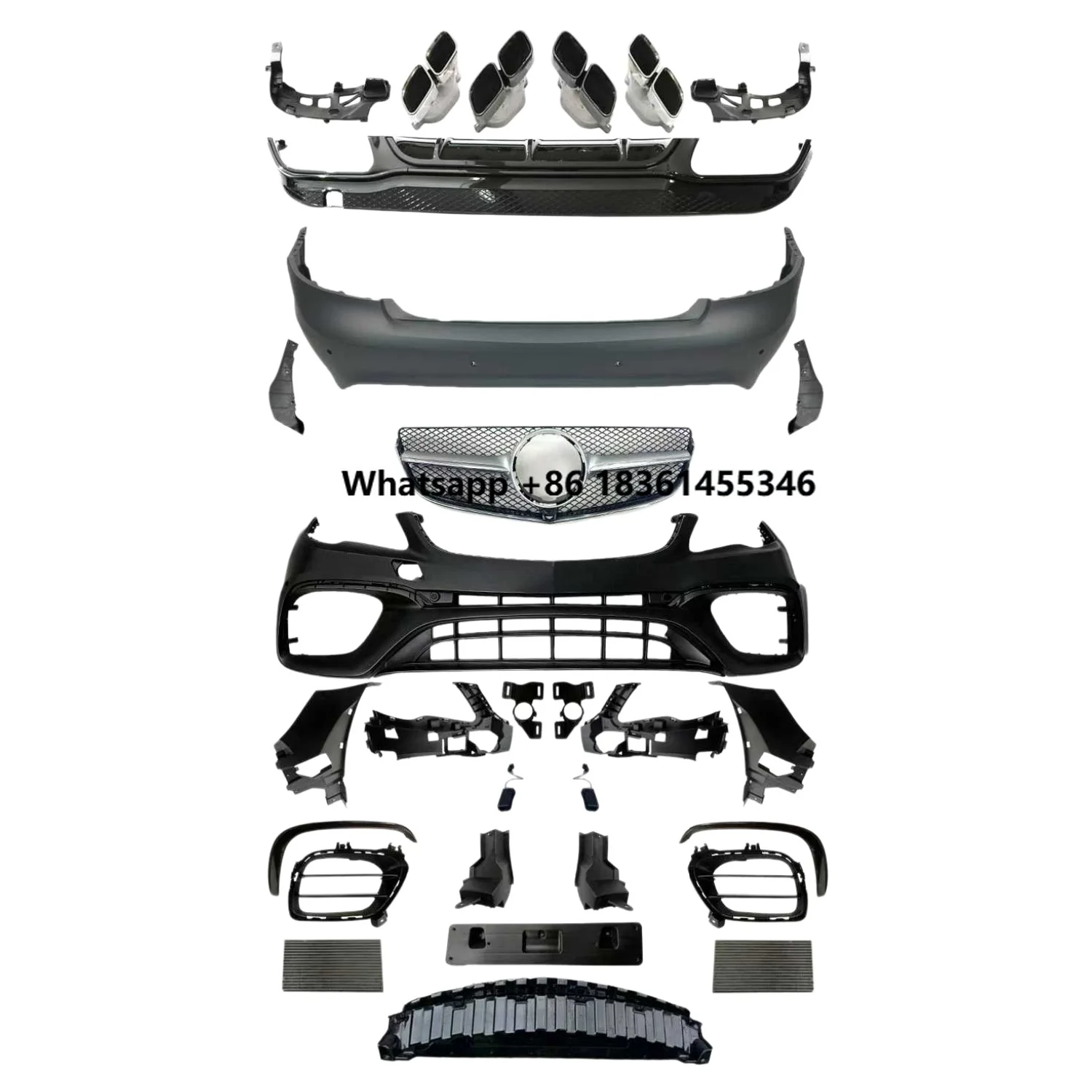

For E-Class Coupe W207 2011-2013 Upgrade to 2014-2016 E63S Style | Old to New Body Kit Body Kit Car Accessories