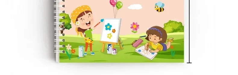 4-teiliges Magic Groove-Übungsheft für Kinder, wiederverwendbares Schreibbuch, verwendet für englische Kalligraphie im Vorschulalter, zum kostenlosen Abwischen und Lernen – Detail 8