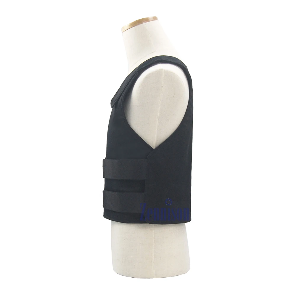 Real Bulletproof Ceramic Level 3 NIJ III 9mm .44 Hidden Body Armor Light Weigh Ballproof Clothes Bullet-proof Anti Bullet Vest