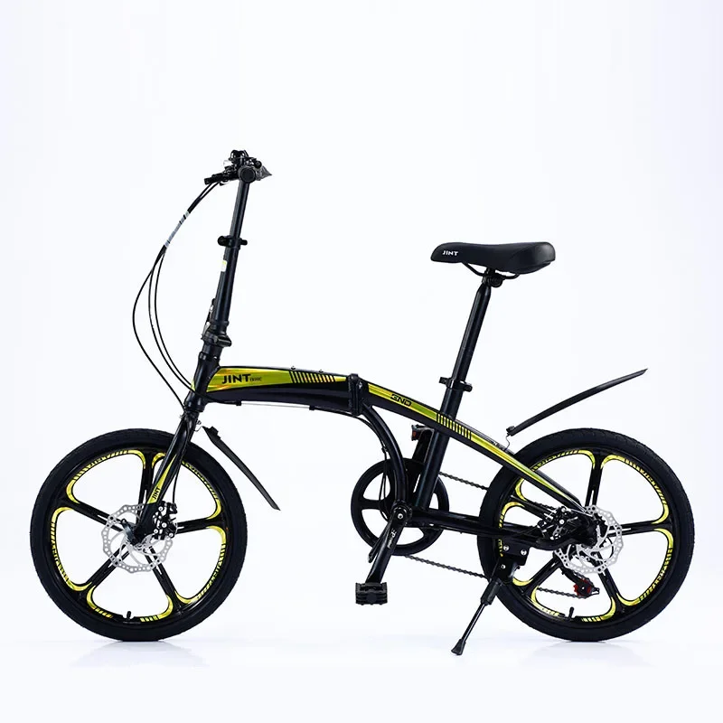 20inch aluminum alloy frame folding bicycle Shimano variable speed double disc brake MFTZ500 tower wheel MTB bike aldult student