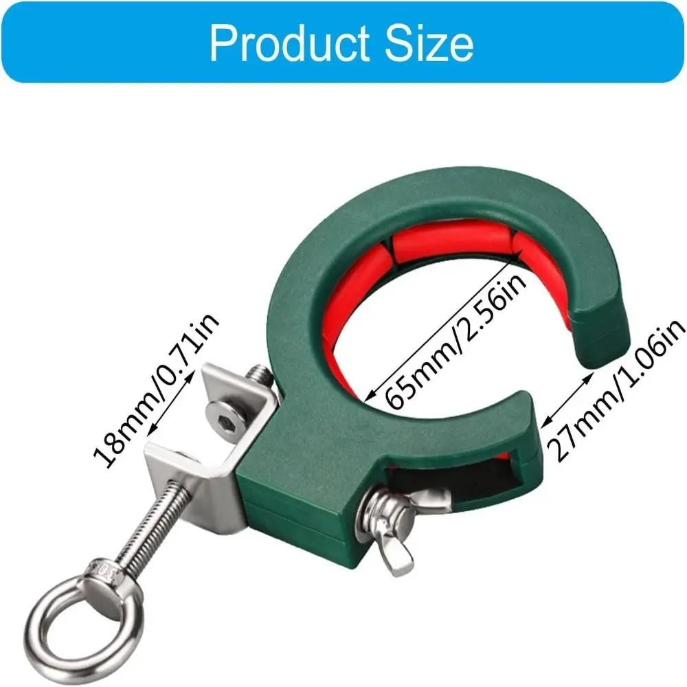 Stainless Steel Cable Laying Roller Adjustable Clamp Auxiliary Tool Pulley Roller Wire Guide Fixation Smooth Wire Pulling