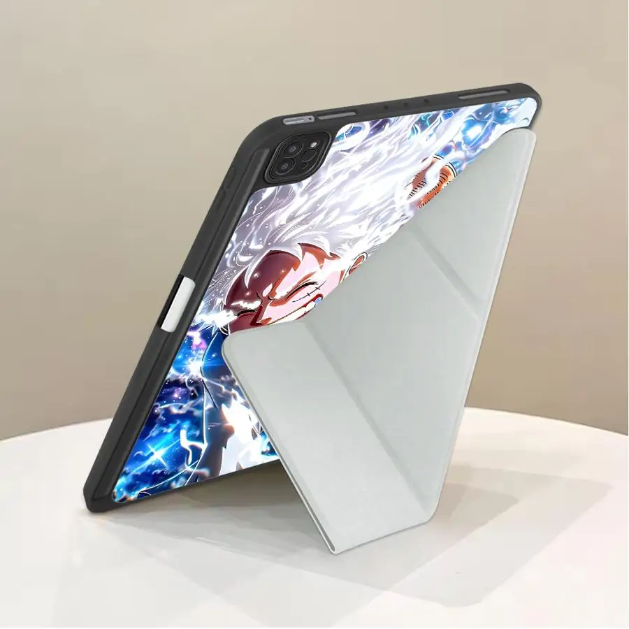 Holder Cover Tablet Case For iPad Mini 6 7 Pro 11th 10th 9th 8th 7th 12.9inch Pro 2025 Air 4 5 M3 M2 1 2 M4 11inch One Piece