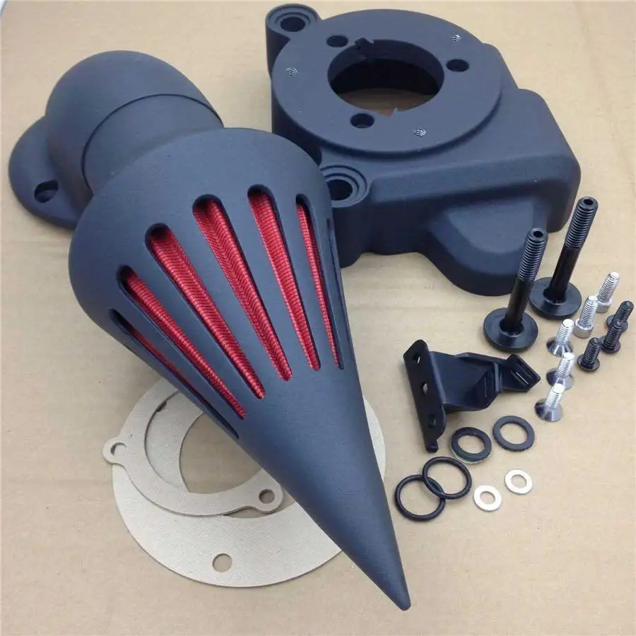 

Spike Air Cleaner filter Kit K&N For 2014 2015 2016 Harley Davidson CVO Road King FLHR FLHRSE6 FLHTCU Motorcycle Chrome / Black