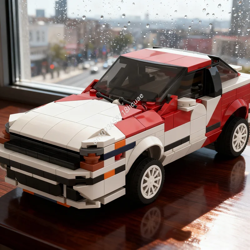 

505 шт. MOC City Champions Toyota Celica GT Four Gen ST SAFARI Модель Строительные блоки Рождественские подарки Архитектура Идея игрушек Кирпич