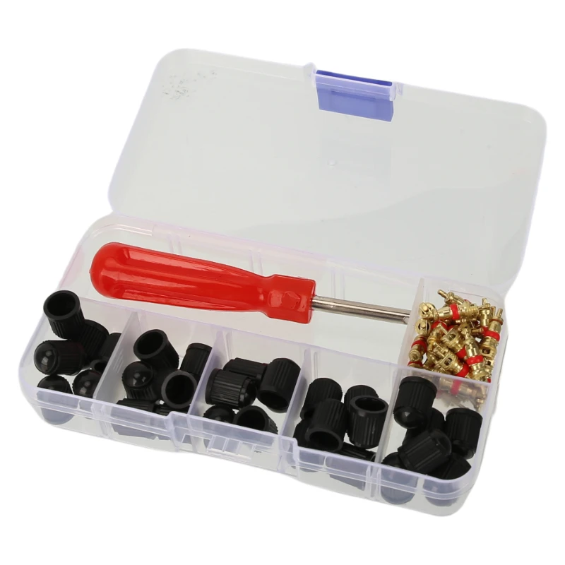 Copper Alloy Tire Valve Core Remover Tool for Car Motorcycle Bike Bicycle Tyre Valve Stems Replacement Auto Repair Accessories