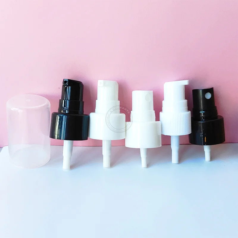 50/70pcs 20/24mm 410 Plastic Shampoo Pump Bottles Lids Fine Mist Spray Bottle Sprayer For E Liquid Emulsion Foundation Skin Care