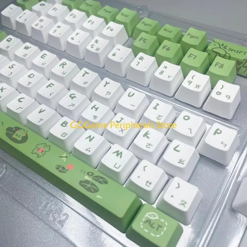 

U55B Эргономичные колпачки XDA/OEM высоты из ПБТ Традиционные колпачки клавиш Zhuyin для клавиатур