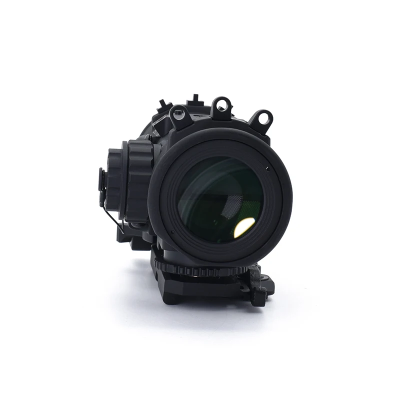 جديد 2024 DR 1-4x نطاق إضاءة أحمر ثابت مزدوج المجال مع علامات كاملة للصيد Airsoft BK/FDE