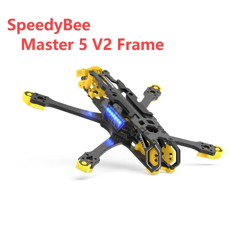 

SpeedyBee Master 5 V2 Frame Kit 5Inch For AnalogVTX / O3 HDVTX / Airunit / Link / Vista HD VTX FPV Racing Freestyle Drone