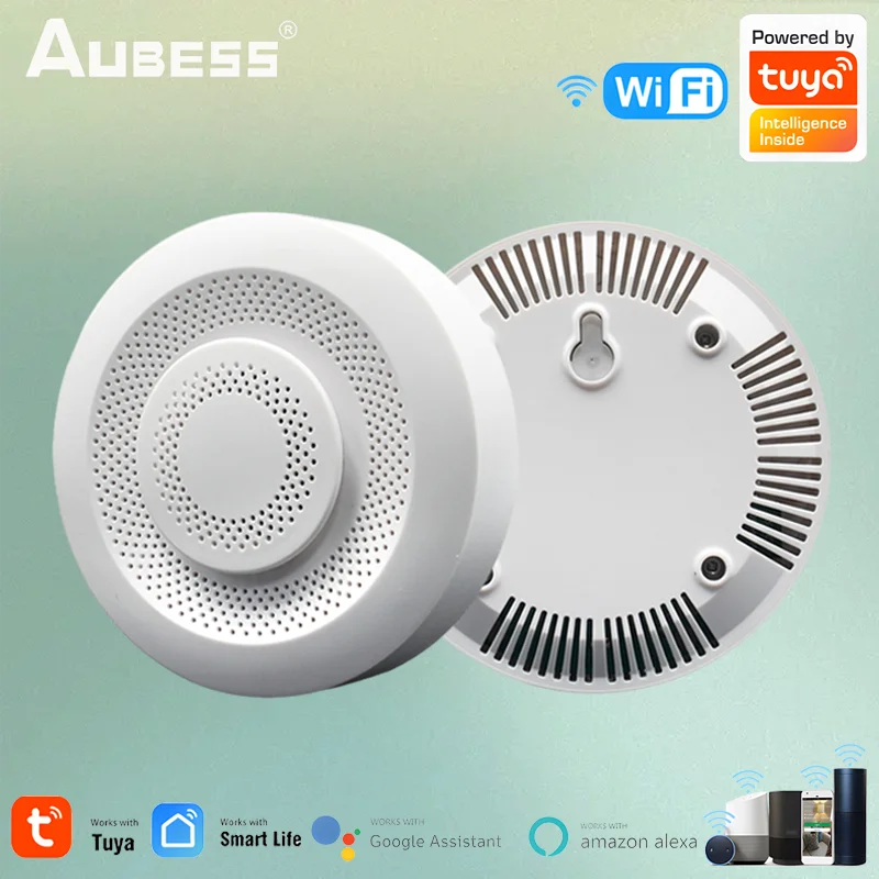 

Tuya/Zigbee Wifi Smart Air Box Quality Monitor CO2 Gas Sensor Temperature Humidity VOC HCHO Detector Automation Alarm Detector