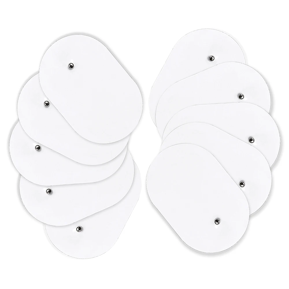 10/20Pcs Self Adhesive Massage Electrode Pads Non-woven Electrodes Patches for TENS Massager Gel EMS Muscle Stimulator Stickers
